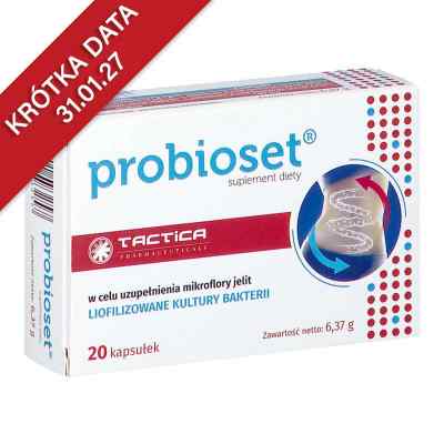 Probioset kapsułki