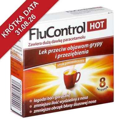 Flucontrol Hot saszetki 8  od AFLOFARM FABRYKA LEKÓW SP.Z O.O. PZN 08302781