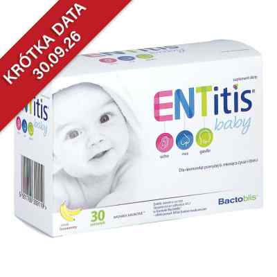 ENTitis Baby bananowy saszetki 30  od POLSKI LEK  PZN 08303002