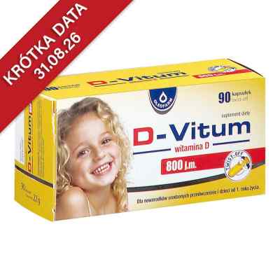 D-Vitum witamina D 800 j.m. 