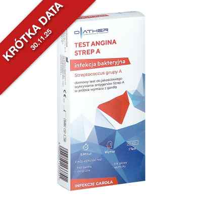 Test Angina Strep A 1  od MICROTRACE DIAGNOSTICI SRL. PZN 08303192