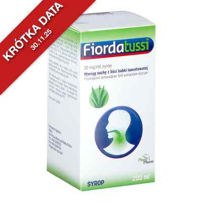 Fiordatussi syrop 200 ml od PHYTOPHARM KLĘKA S.A. PZN 08303232