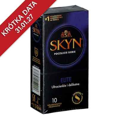 Prezerwatywy UNIMIL SKYN Elite nielateksowe