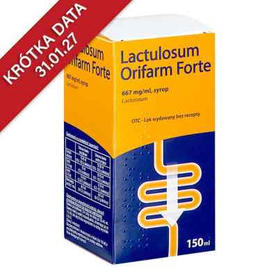 Lactulosum Orifarm Forte syrop