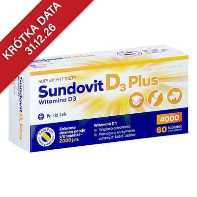 Sundovit D3 Plus tabletki