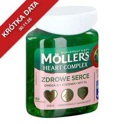 MÖLLER’S Complex Heart (Zdrowe Serce) kapsułki 60  od ORKLA HEALTH A/S PZN 08303881