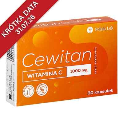 Cewitan Witamina C 1000 mg kapsułki 30  od POLSKI LEK  PZN 08304019