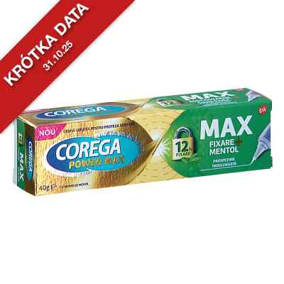 Corega Power Max Mocowanie + Świeżość 40 g od  PZN 08304195
