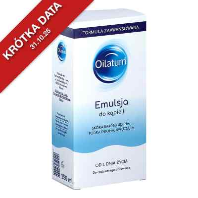 OILATUM FORMUŁA ZAAWANSOWANA Emulsja do kąpieli sk.b.sucha, podr 250 ml od  PZN 08304209