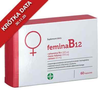 FeminaB12 kapsułki 60  od  PZN 08304272
