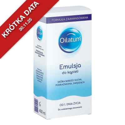 OILATUM FORMUŁA ZAAWANSOWANA Emulsja do kąpieli  400 ml od  PZN 08304286
