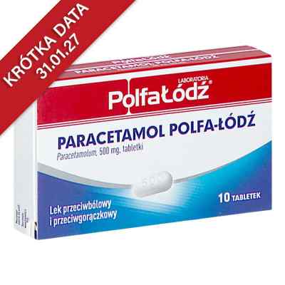Paracetamol Polfa-Łódź tabletki
