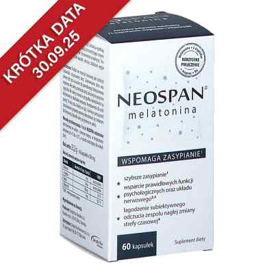 Neospan Melatonina kapsułki 60  od  PZN 08304511