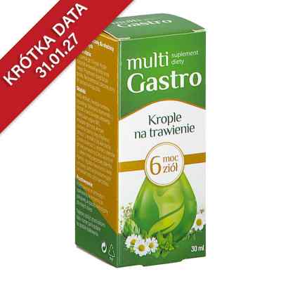 Multi Gastro krople na trawienie