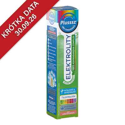 Plusssz Elektrolity 100% Ashwagandha Complex tabletki musujące 24  od POLSKI LEK  PZN 08304858