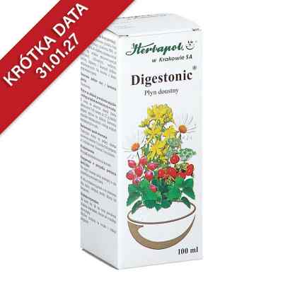 Digestonic płyn 100 ml od KRAKOWSKIE ZAKŁADY ZIELARSKIE 