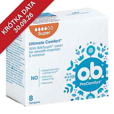 Ob ProComfort Tampony higieniczne super