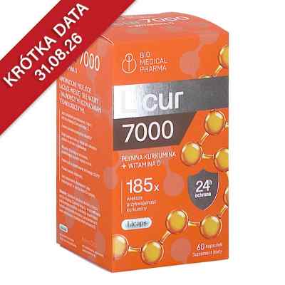 Licur 7000 + Witamina D kapsułki 60  od MASTER PHARMA S.A. PZN 08305168