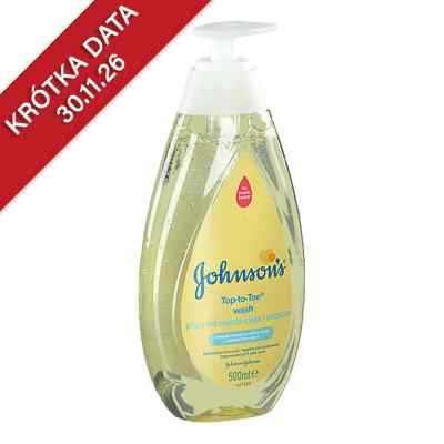 Johnson's Top-To-Toe Płyn do mycia do ciała i włosów od 1 dnia ż