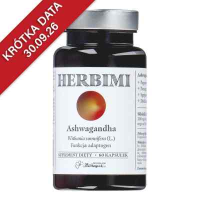 Ashwagandha Herbimi kapsułki