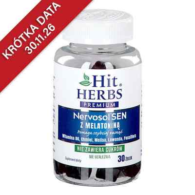 Hit Herbs Premium Nervosol Sen z melatoniną