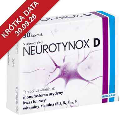 Neurotynox D 30  od BIOFARM SP. Z O.O. PZN 08305468