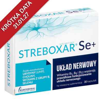 Streboxar Se+ kapsułki