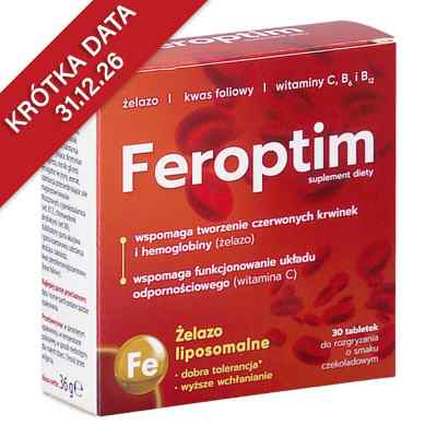 Feroptim tabletki do rozgryzania