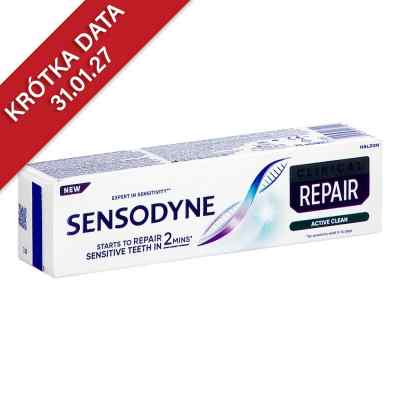 Sensodyne Clinical Repair Active Clean Pasta do zębów z fluorkie