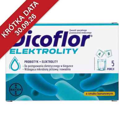 Dicoflor Elektrolity z probiotykiem saszetki 10  od S.I.I.T. PZN 08305928