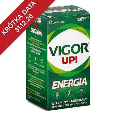 Vigor Up! Energia tabletki 30  od 