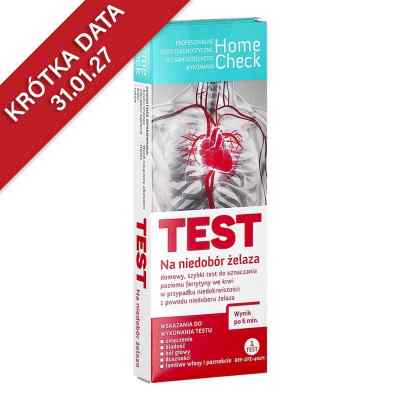 Test na niedobór żelaza