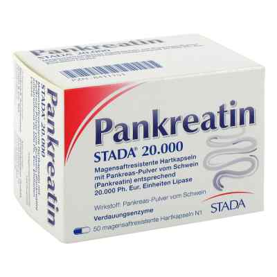 Pankreatin Stada 20.000 Kapseln magensaftr. zamów na apo-discounter.pl