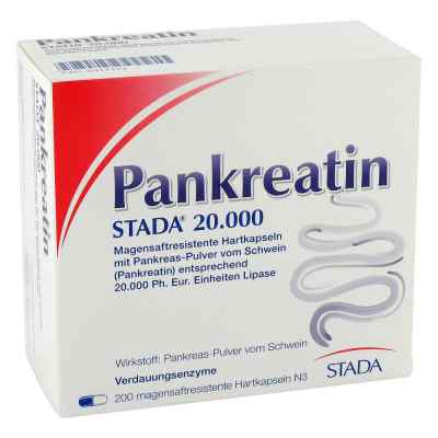 Pankreatin Stada 20.000 Kapseln magensaftr. zamów na apo-discounter.pl