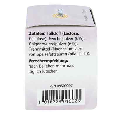 Fenchel Galgant Aurica pastylki do ssania zamów na apo-discounter.pl