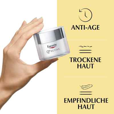 Eucerin Q10 Active Wygładzający krem p/zmarszczkowy na dzień zamów na apo-discounter.pl