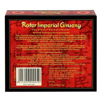 Roter Ginseng Imper.gintec Extraktplv.15% zamów na apo-discounter.pl