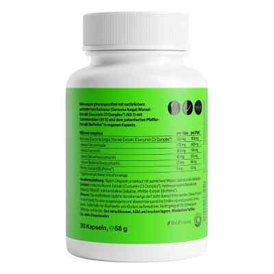 Curcumin-triplex3 500 mg/Kapsułka 95% kurkumina + bioperyna zamów na apo-discounter.pl