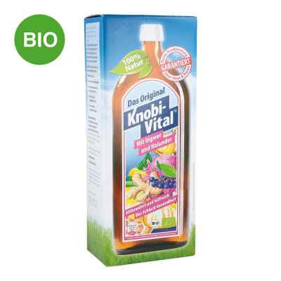 Knobivital syrop z imbirem i kwiatem bzu czarnego 960 ml od KnobiVital Naturheilmittel GmbH PZN 08801001