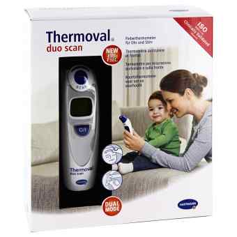 Thermoval duo scan termometr elektroniczny do ucha i czoła zamów na apo-discounter.pl