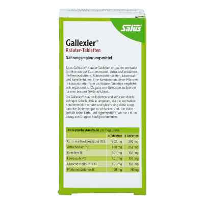 Gallexier Kräuter-tabletten Salus Gallexier Kräuter-tabletten Salus