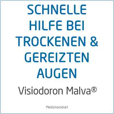 Visiodoron Malva Augentropfen in Einzeldosispipet. zamów na apo-discounter.pl