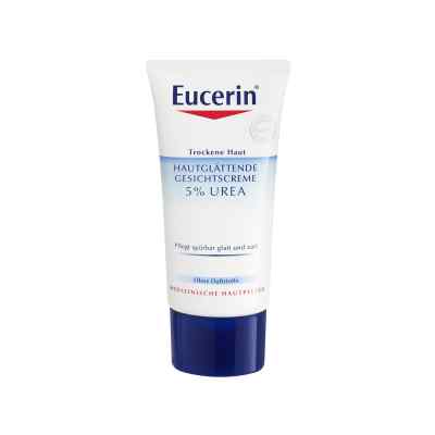Eucerin 5% Urea Wygładzający krem do twarzy zamów na apo-discounter.pl