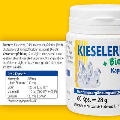 Krzemionka + Biotin kapsułki Krzemionka + Biotin kapsułki