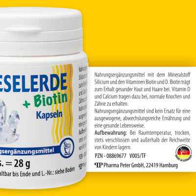 Krzemionka + Biotin kapsułki Krzemionka + Biotin kapsułki