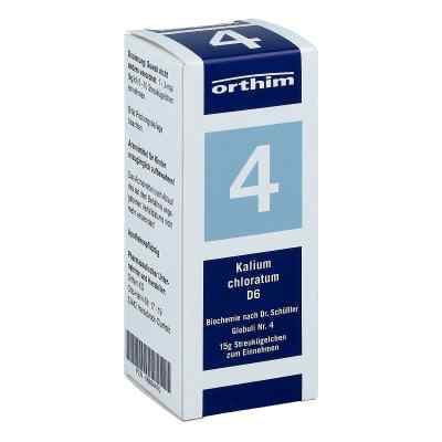 Biochemie Globuli 4 Kalium chloratum D 6 zamów na apo-discounter.pl