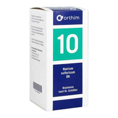 Biochemie 10 Natrium sulfuricum D 6 Tabl. zamów na apo-discounter.pl