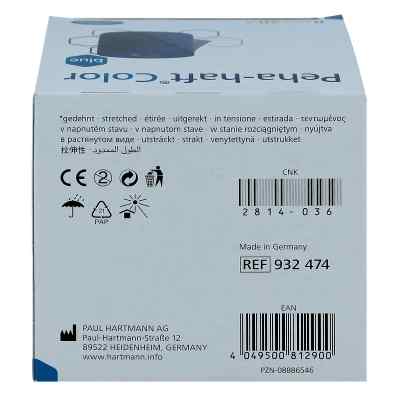 Peha Haft Color Fixierbinde latexf.8cmx20m blau zamów na apo-discounter.pl