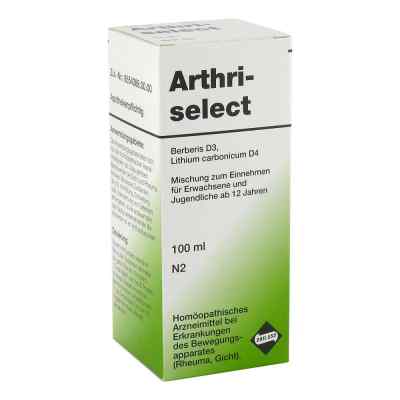 Arthriselect Tropfen 100 ml od Dreluso-Pharmazeutika Dr.Elten & PZN 08890536