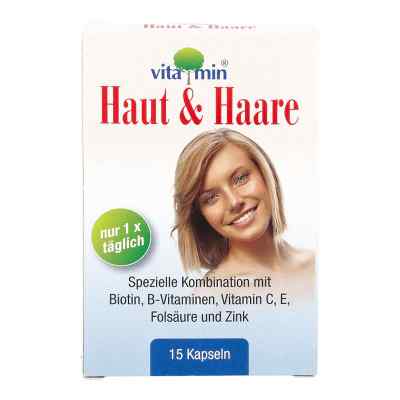 Haut + Haare Vitamin kapsułki z witaminami dla skóry i włosów zamów na apo-discounter.pl